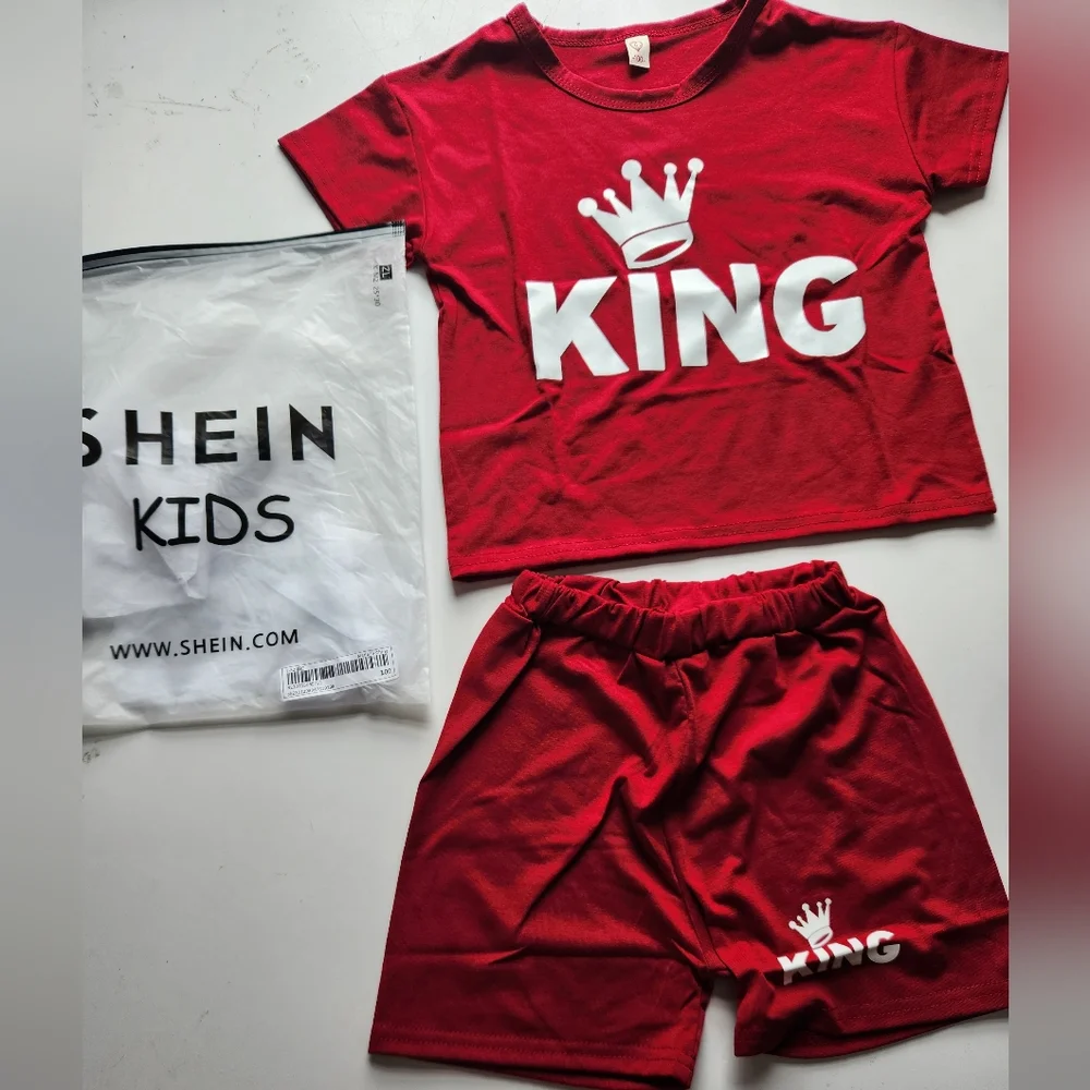 Shein 2Pc Shorts and T